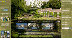 Desktop Screenshot of cotswoldsfinesthotels.com